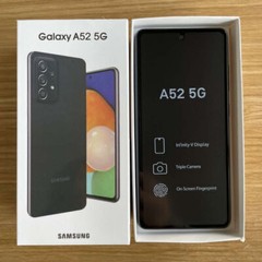 Samsung Galaxy A52 5G SM-A526U 128GB+6GB 64MP LTE Unlocked Smartphone New Sealed