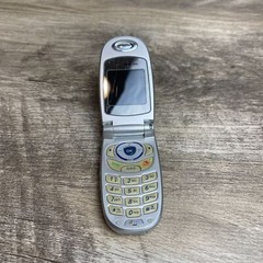 LG VX3300 Silver 128×128 Pixels Single SIM (Verizon) Cellular Flip Cell Phone