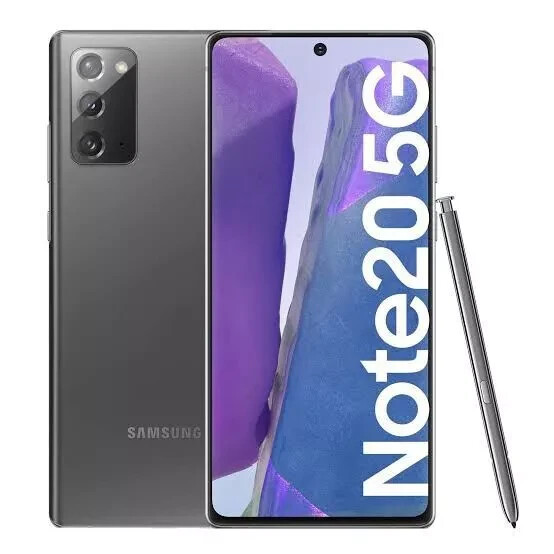 Samsung Galaxy Note 20 SM-N981U1 128GB UNLOCKED Android Smartphone OPEN BOX Grey