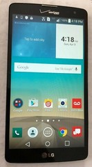 LG G Vista VS880 8GB Black (Verizon) Smartphone PARTS REPAIR One Crack