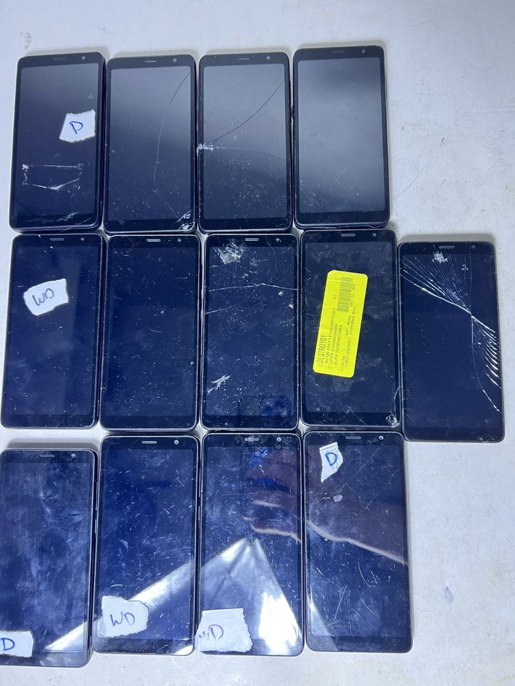 Lot of 13 Alcatel TCL A3 Black A509DL TracFone TFW VG3431 – 5″ 32GB 3GB *AS-IS**