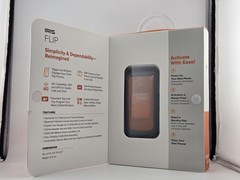 Iris Flip Phone Consumer Cellular, 5MP Camera, 4G LTE, Black, 32GB