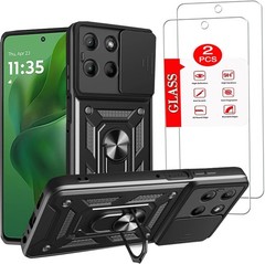 Motorola Moto G-Power-5G-2025 Case and G-Play-5G-2025 Case with Tempered Glass P