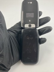 LG B470 Black Flip Phone – Tested, Powers On