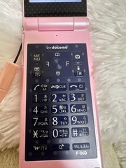 Docomo Fujitsu F-06D Style Series Pink Unlocked Flip Phone