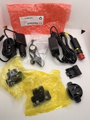 Genuine Iridium 9555 9575 Satellite Phone Accessory Kit , AC Chargers & Headset