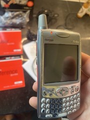 Vintage Verizon Treo 650 Working With Accessories And Box