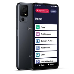 LIVELY Jitterbug Smart4 Smartphone for Seniors – 6.7 Inch Screen – Easy to Use