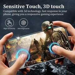 2PCS Screen Protector for iPhone 17 Tempered Glass Anti Scratch Bubble Free Case
