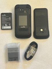 Sonim XP3 Plus 5G X320 TMobile Ultra Rugged 32GB Camera Flip Phone GSM U G2U
