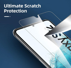 Samsung Galaxy S22 Screen Protector Tempered Glass Bubble Free 3Pac Anti Scratch