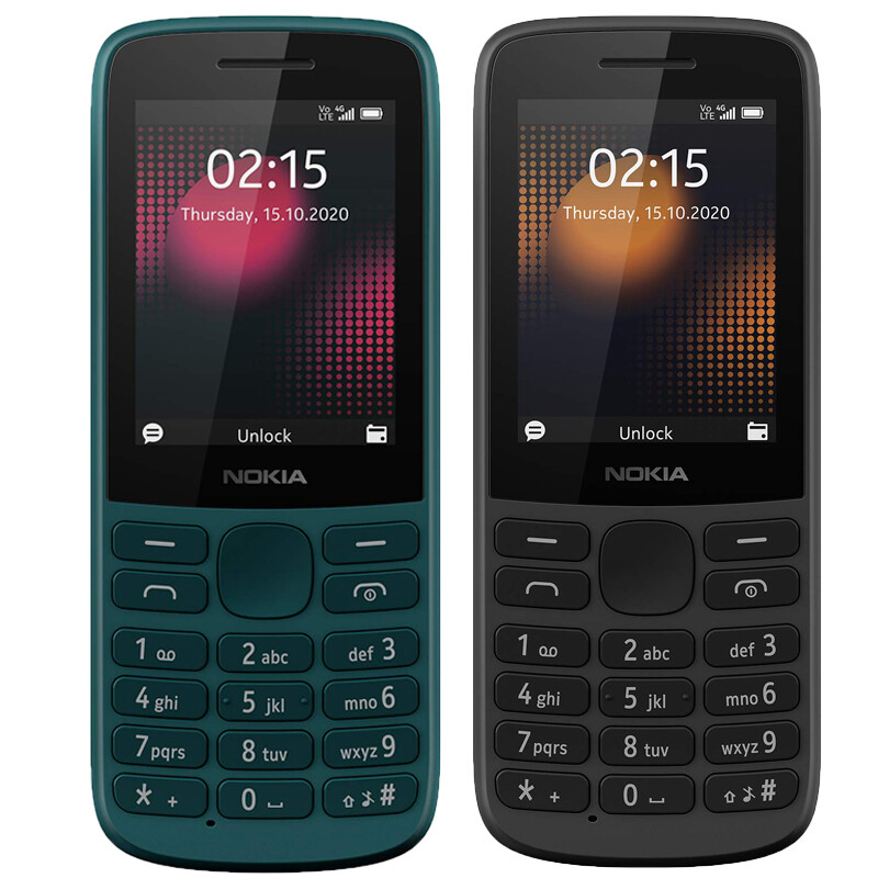 Original Nokia 215 Bluetooth Dual SIM Unlocked LTE 4G 2.4″ Feature Mobile Phone