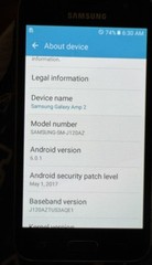 Samsung Galaxy Amp 2 SM-J120AZ Black (Cricket) Cell Phone Fast Ship Good Used