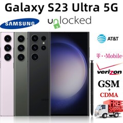 Factory NEW&SEALED Samsung Galaxy S23 Ultra 5G Unlocked Smartphone 512/256GB USA