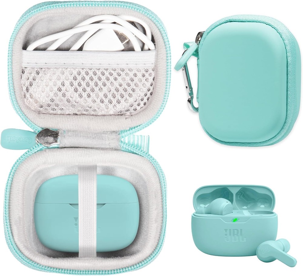 Mint Case for JBL Vibe Beam True Wireless Earbuds – Noise Cancelling