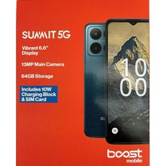 QualityOne Summit 5G Boost Mobile 64gb Prepaid – Vista Blue