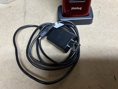 ALCATEL OneTouch Jitterbug 4043S Flip Phone RED – Seniors w/ Big Buttons NICE!!
