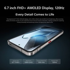 Oukitel WP200 Pro 5G Rugged Phone 72GB+1TB 8800mAh Detachable 108MP Rear Screen