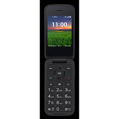 New/Sealed – Boost Mobile Summit Flip, 8GB, Black – Prepaid Phone [Locked]