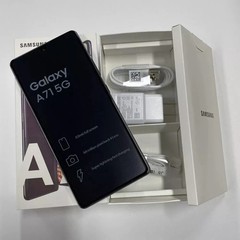 💯NEW UNLOCKED Samsung Galaxy A71 5G SM-A716U1 BLACK Any carrier WORLDWIDE
