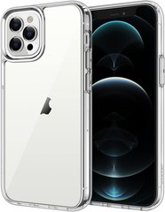 JETech Clear Shockproof Bumper Case for iPhone 12 Pro Max 6.7-Inch, Anti-Scratch