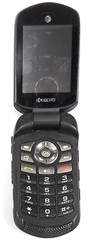 Kyocera DuraXE E4710 – Black and Gray ( AT&T ) 4G LTE Flip Smartphone