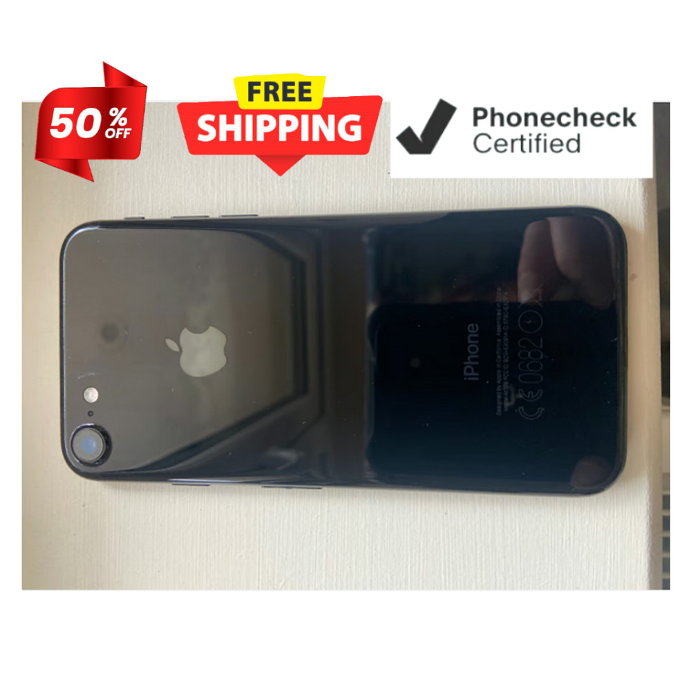 Apple iPhone 7 -32GB 128GB- ATT Unlocked Good Condition Rose Gold Jet Black iOS