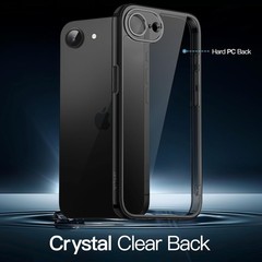 Case for iPhone 17e (2026) / iPhone 16e, Non-Yellowing Shockproof Bumper Cover