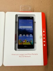 LG K8 V Smartphone Touchscreen Prepaid Verizon Network Black