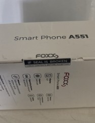 Android Smartphone Foxx A551 Black (Unlocked) Black 2GB RAM 16GB GSMar Dual-SIM
