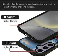 Samsung Galaxy S24 S25 Case Non Slip Screen Lens Protection for Girl Boy Cute Pa