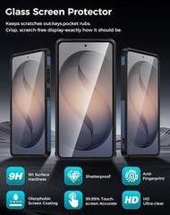 4-in-1 Samsung Galaxy S26 Ultra Case with Belt Clip Holster, Screen & Lens Prote