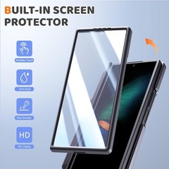 Samsung Galaxy Z Fold 6 Case with S Pen Holder, Hinge Protection & Screen Cover