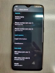 OnePlus 6T — 256 GB — UNLOCKED — DUAL-SIM — De-Googled, Android 15, LineageOS 22