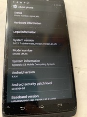 Motorola Droid MAXX – 16GB – Black (Verizon) Smartphone Verizon-Tested!!