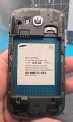 Samsung Galaxy Admire 2 SCH-R830 Blue (US Cellular) Cell Phone Missing Battery