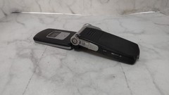 NTT Docomo FOMA P900iV Cloud Black Final Fantasy Flip Phone Japan Tested
