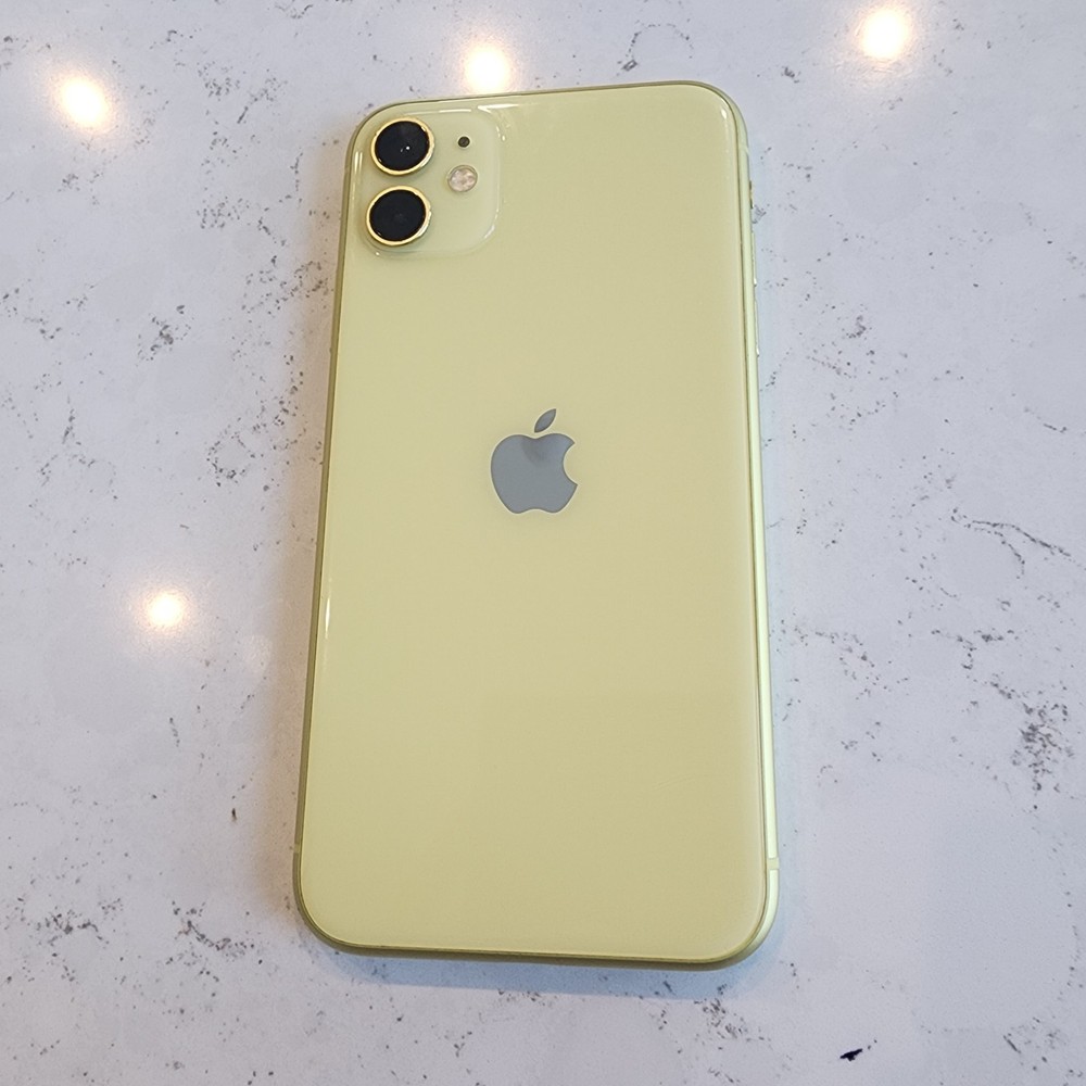 Apple iPhone 11 – 128 GB – Yellow (Unlocked) Clean Esn