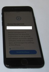 Apple iPhone SE 2nd gen A2275 64GB –Black– Locked to Device Management