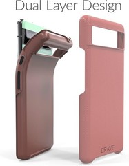 Dual Guard for Google Pixel 6a Case, Shockproof Protection Dual Layer Case – Blu