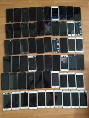 Lot of 60 Apple iPhone 6 or 6s 16GB or 32GB for parts
