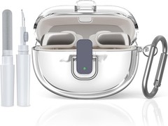 Secure Lock for Bose Ultra Open Earbuds Case(2024) Clear TPU Shockproof Cover