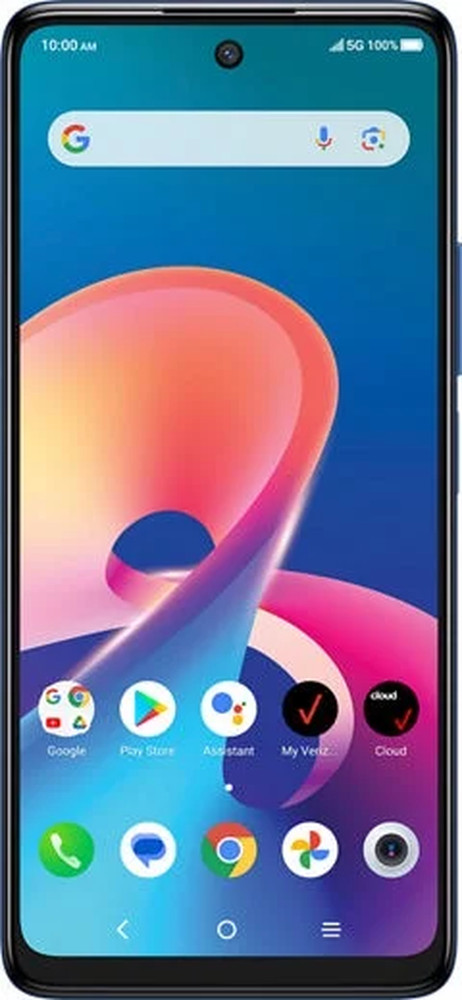 Verizon 50XE, 128GB, Dark Blue – Prepaid Smartphone [Locked to Verizon Prepaid]