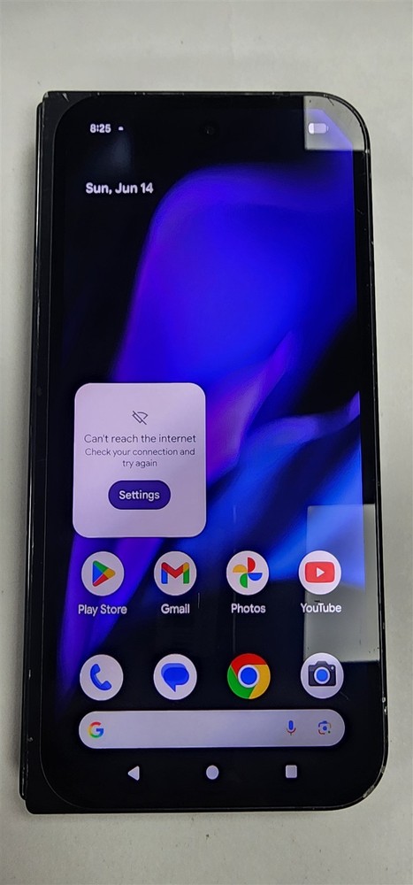 Google Pixel 9 Pro Fold 5G 256GB Black GGH2X Spectrum Android Smartphone CF0134