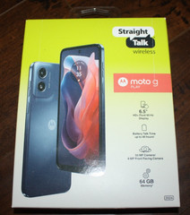 New Blue Straight Talk Motorola Moto G Play 64GB 6.5″ Display Prepaid Phone