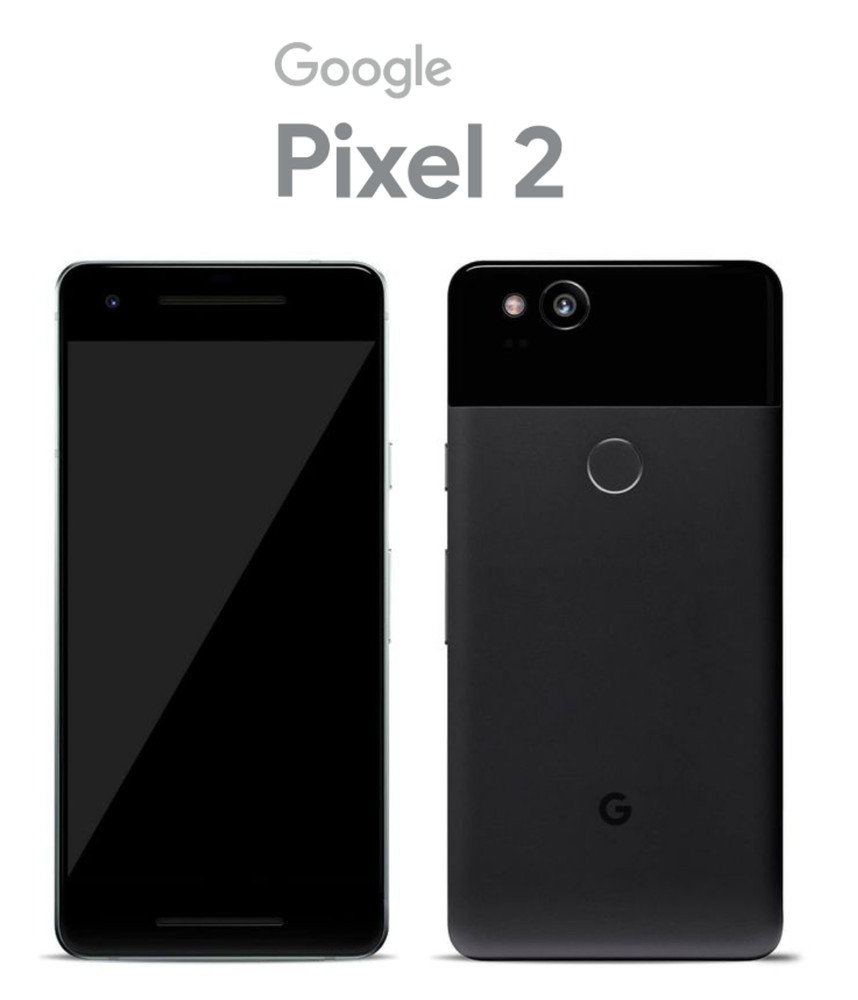 Google Pixel 2 Unlocked 64GB 128GB Rom Black White Blue Phone Factory