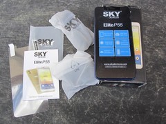 Sky Devices Elite P55 4G LTE Dual SIM Unlocked Blue Android Smartphone NOB