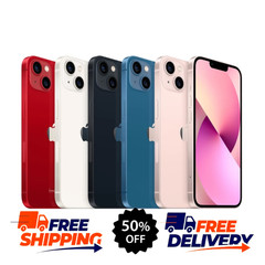 Apple iPhone 13 128GB 5G Unlocked – Midnight, Blue, Pink, Verizon, Free Shippin
