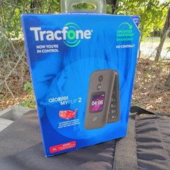 Alcatel MY FLIP 2 A406DL Tracfone LOCKED Prepaid Flip Phone 4GB