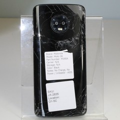 Motorola Moto G6 M390A Smartphone Black For Parts No Power Untested